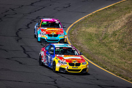 News-Garagistic and DRS team put on an amazing performance at the Sonoma debut race-Garagistic-grip-drift-bmw-e30-e36-e46