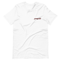 Garagistic Red Logo Embroidered T-Shirt
