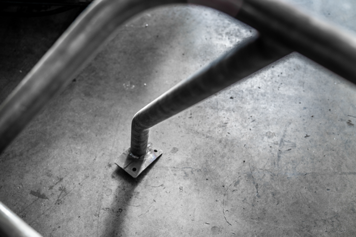 E30 Bolt In Roll Bar - Coupe & Sedan-Roll Bars-grip-drift-Bare-Bent Harness Bar (Taller Drivers)-Double Diagonal (X) - With Straight Rear Legs-Garagistic-bmw