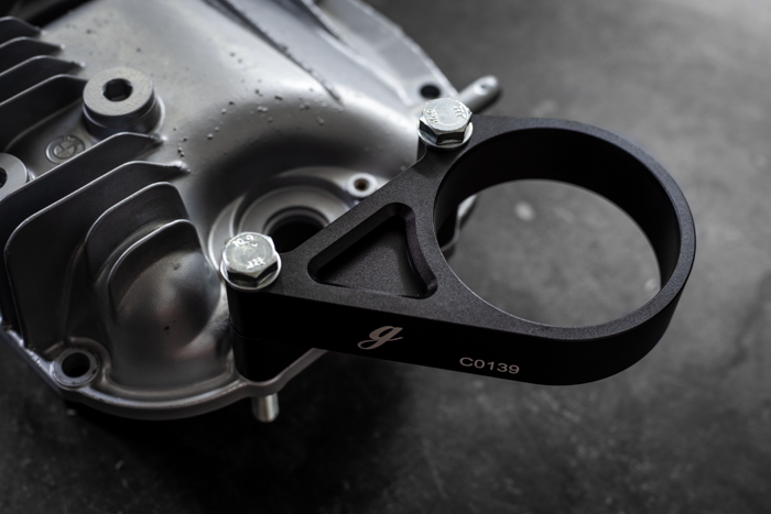 E30 Secondary Diff Mount-Suspension Parts-grip-drift-No Bushing-Standard E30-Raw Aluminum-Garagistic-bmw