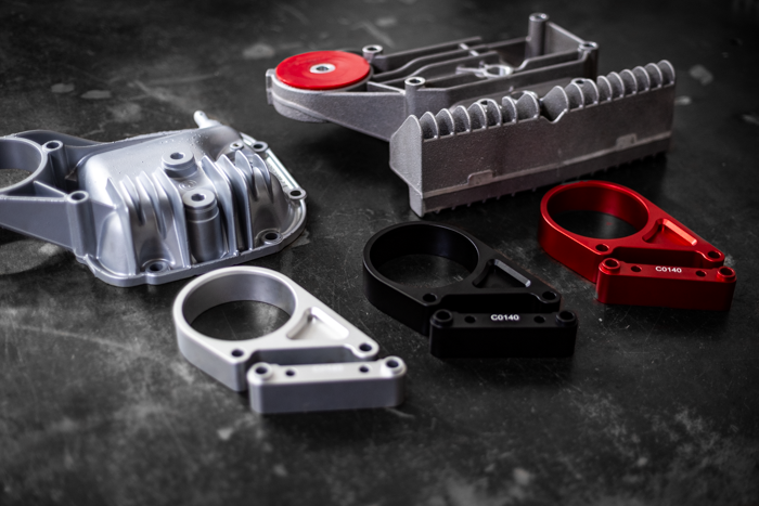 E30 Secondary Diff Mount-Suspension Parts-grip-drift-No Bushing-Standard E30-Raw Aluminum-Garagistic-bmw