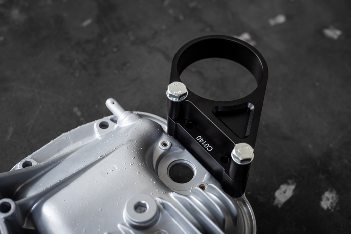 E30 Secondary Diff Mount-Suspension Parts-grip-drift-No Bushing-Standard E30-Raw Aluminum-Garagistic-bmw