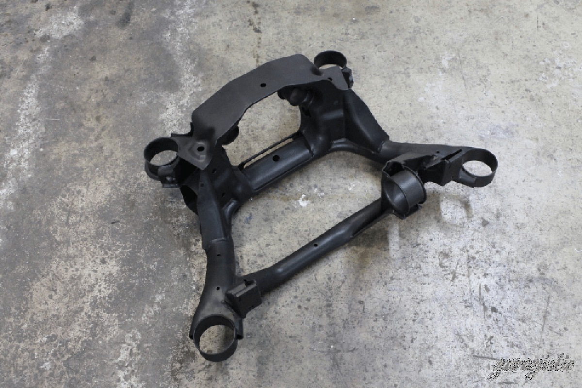 E46 NON-M Reinforced Rear Subframe-Subframes and Trailing Arms-grip-drift-Black-I will supply my core upfront-Garagistic-bmw