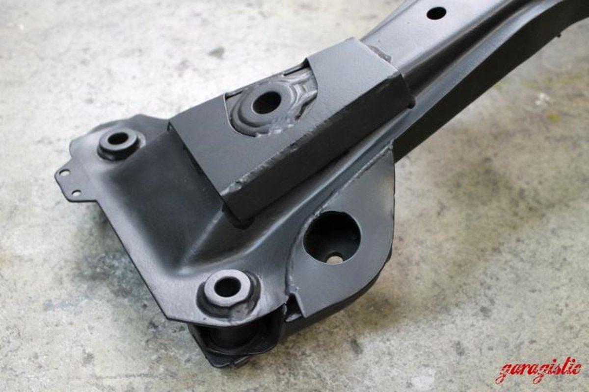 E46 Reinforced Front Subframe-Subframes and Trailing Arms-grip-drift-Black-I will supply my core upfront-Yes - add control arm reinforcement-Garagistic-bmw