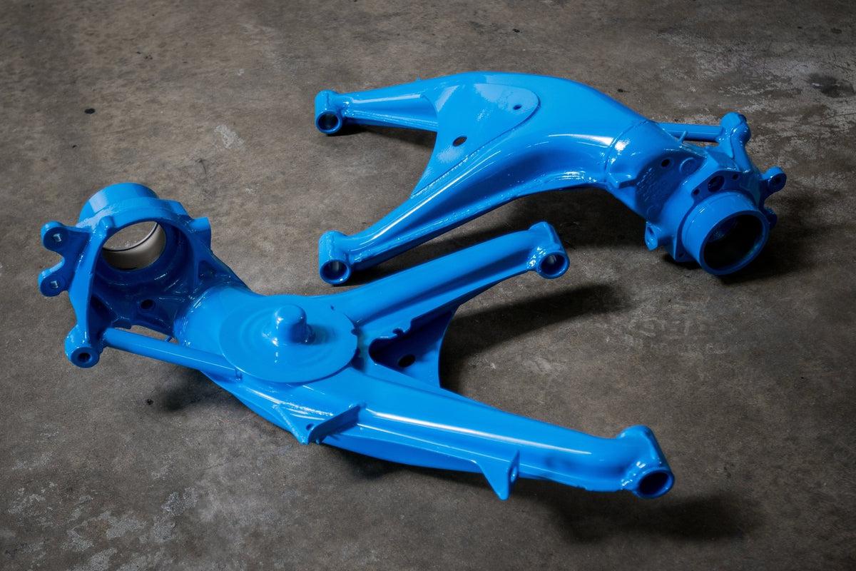 BMW E30 Reinforced Rear Trailing Arms-Subframes and Trailing Arms-grip-drift-Black-I will supply my core upfront-Garagistic-bmw