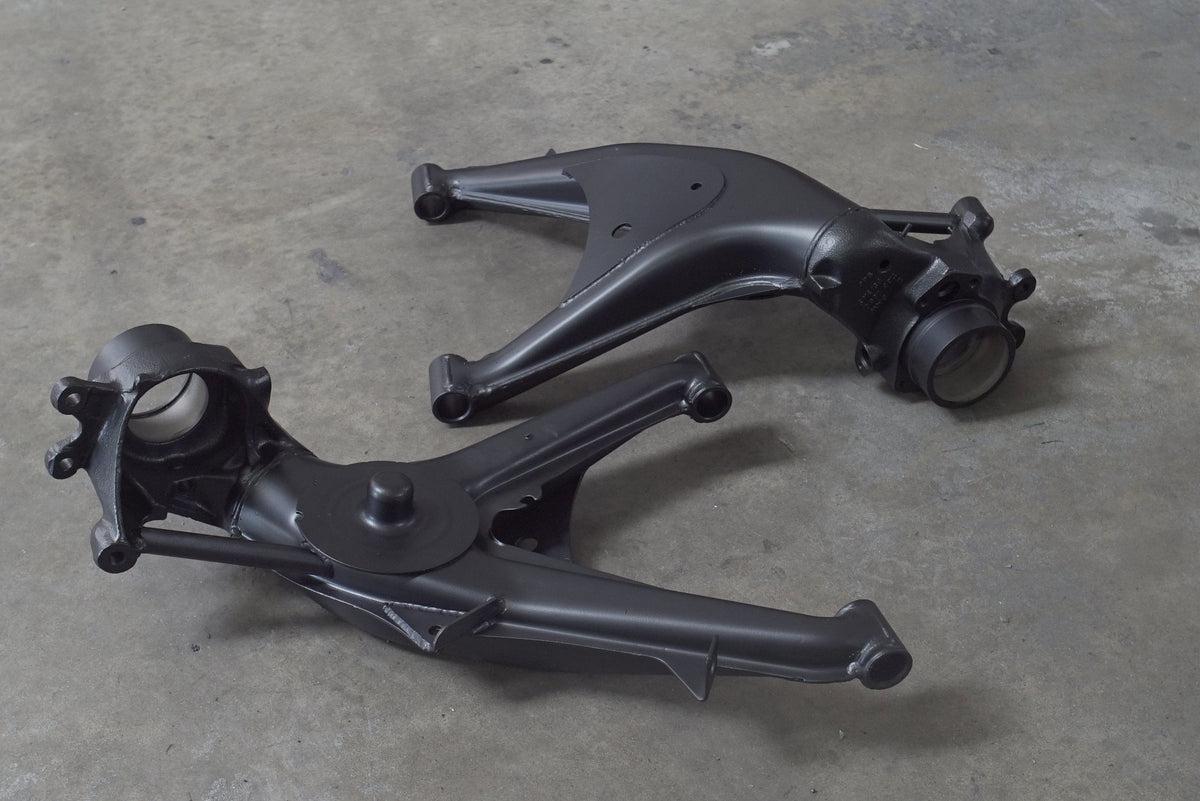 BMW E30 Reinforced Rear Trailing Arms-Subframes and Trailing Arms-grip-drift-Black-I will supply my core upfront-Garagistic-bmw