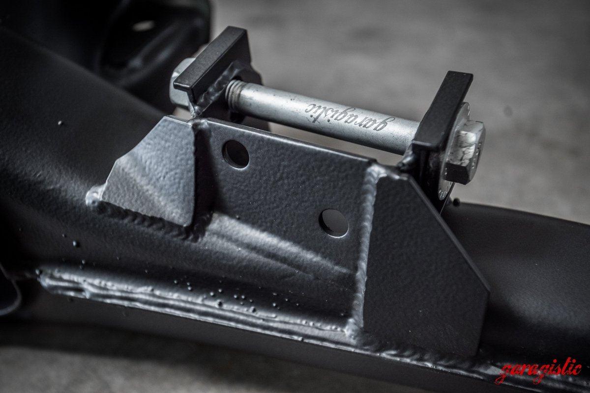 E30 Adjustable Rear Subframe Conversion-Subframes and Trailing Arms-grip-drift-Black-No thanks-I will supply my core upfront-Garagistic-bmw
