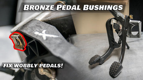 Bronze Clutch & Brake Pedal Bushings (Fits most BMW :E30, E36, E46, Z3, Z4)-Pedal Box Parts-grip-drift-Garagistic-bmw