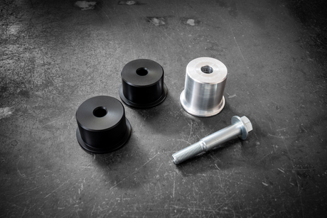 E36 Solid Delrin Differential Bushing Kit-Suspension Bushings-grip-drift-Delrin-Add 14mm Bolt Upgrade-Garagistic-bmw