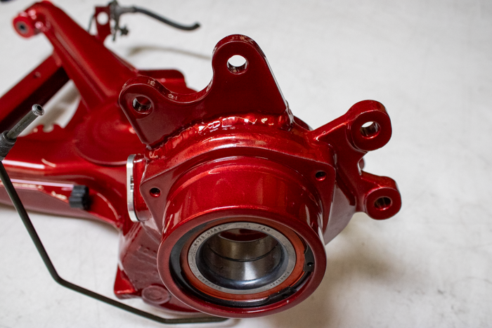 E30 Dual Caliper Reinforced Drift Trailing Arms PAIR (Core Exchange)-Subframes and Trailing Arms-grip-drift-Black-I will supply my core upfront-Garagistic-bmw