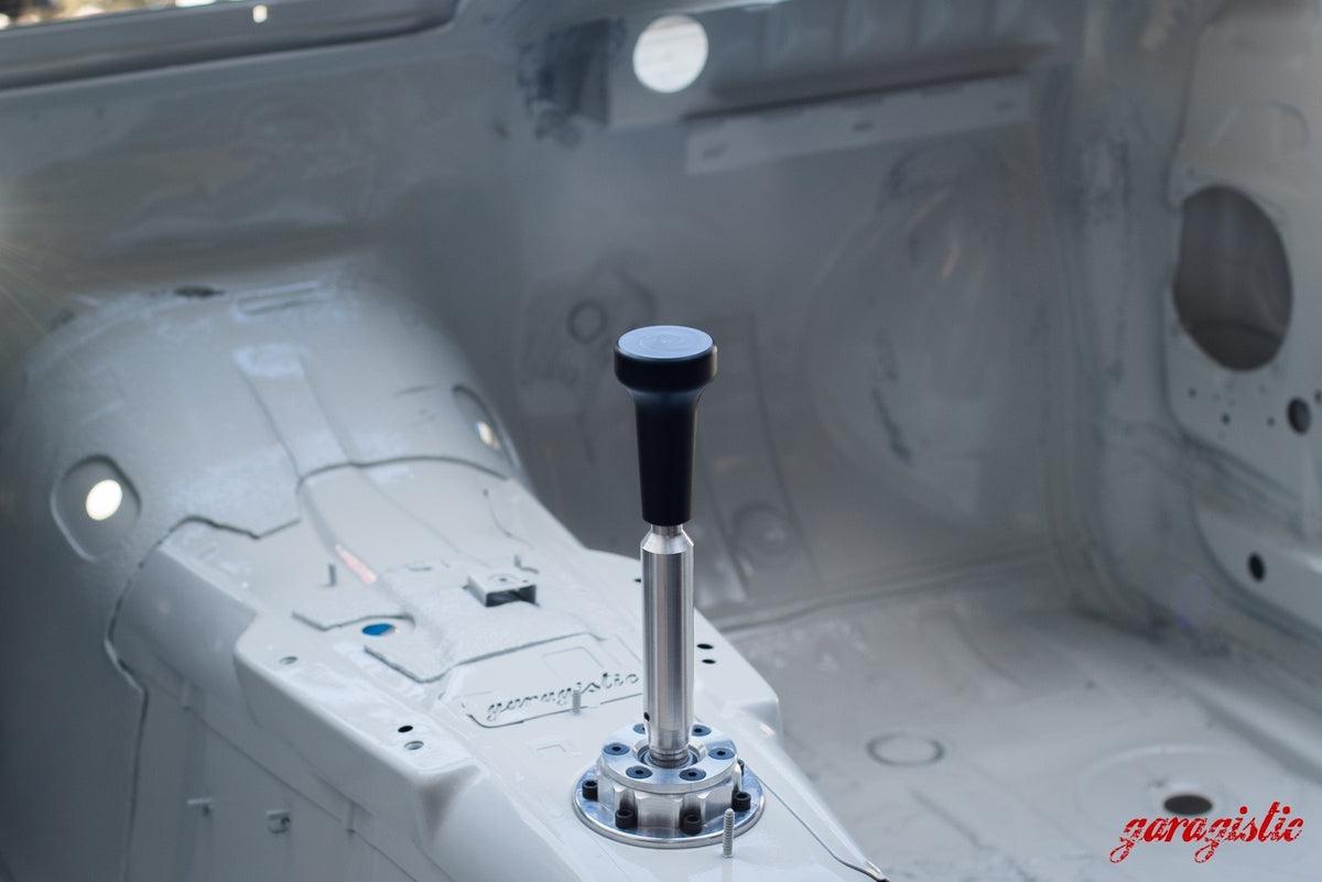 Garagistic Solid Chassis Mounted Short Shifter - E30, E36, E46-Shifters-grip-drift-Bare-OEM-Delrin Vintage-Garagistic-bmw