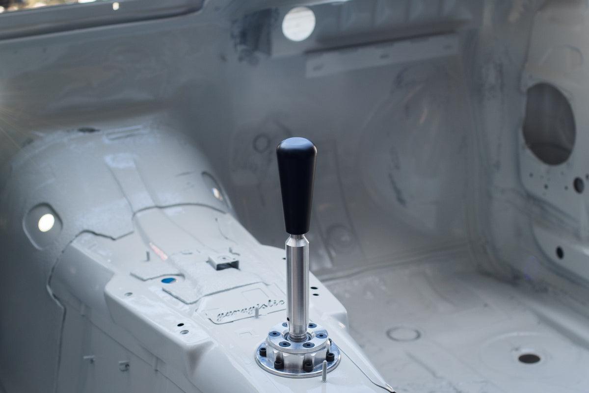Garagistic Solid Chassis Mounted Short Shifter - E30, E36, E46-Shifters-grip-drift-Bare-OEM-Delrin Bat-Garagistic-bmw