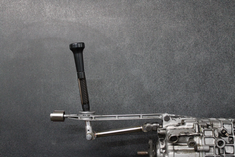 Garagistic Carbon Fiber Supreme Short Shifter - E46, E36, E30, Z4, Z3-Shifters-grip-drift-Black Anodized-Short-Aluminum Vintage W/Emblem-Garagistic-bmw