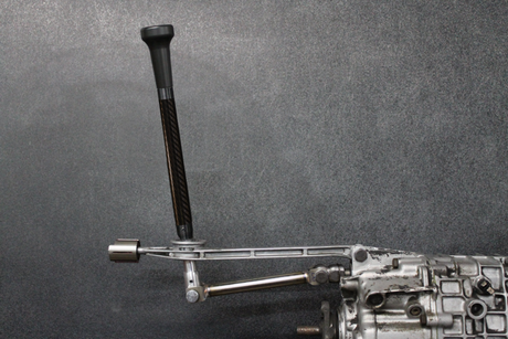 Garagistic Carbon Fiber Supreme Short Shifter - E46, E36, E30, Z4, Z3-Shifters-grip-drift-Black Anodized-Tall-Delrin Vintage-Garagistic-bmw