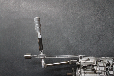 Garagistic Carbon Fiber Supreme Short Shifter - E46, E36, E30, Z4, Z3-Shifters-grip-drift-Bare-Short-Aluminum Knurled-Garagistic-bmw