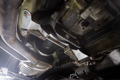E46 5 Speed Heavy Duty Transmission Brace - 325, 330-Motor and Transmission Mounts-grip-drift-No Thanks!-Garagistic-bmw
