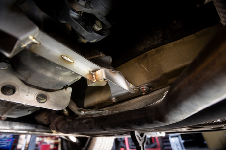 E46 5 Speed Heavy Duty Transmission Brace - 325, 330-Motor and Transmission Mounts-grip-drift-No Thanks!-Garagistic-bmw
