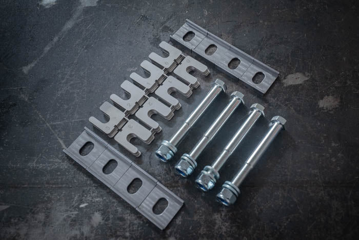 Incremental Quick Rear Subframe Camber and Toe Shim Kit (E30, E28, E34, Z3, E21)-Alignment Parts-grip-drift-Yes add complete camber and toe brackets-Garagistic-bmw