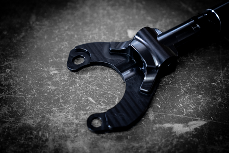 LTW Carbon Fiber E46 Modular 3 Piece Rear Strut Bar - 316, 318, 320, 323, 325, 328, 330, M3-Strut Bars-grip-drift-No Thanks-Raw Aluminum-Garagistic-bmw