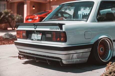 E30 "Alpina/Zender" Style Rear Trunk Spoiler-Exterior Body Parts-grip-drift-Garagistic-bmw