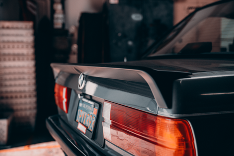 E30 "Alpina/Zender" Style Rear Trunk Spoiler-Exterior Body Parts-grip-drift-Garagistic-bmw