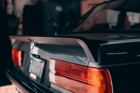 E30 "Alpina/Zender" Style Rear Trunk Spoiler-Exterior Body Parts-grip-drift-Garagistic-bmw