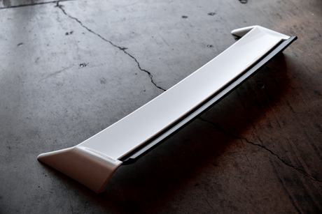 E30 Pre-Painted "EVO M3" Style Rear Trunk Spoiler-Exterior Body Parts-grip-drift-Alpine White 2-Garagistic-bmw