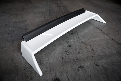 E30 Pre-Painted "EVO M3" Style Rear Trunk Spoiler-Exterior Body Parts-grip-drift-Alpine White 2-Garagistic-bmw
