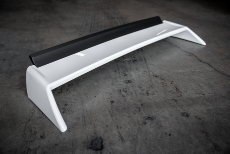 E30 Pre-Painted "EVO M3" Style Rear Trunk Spoiler-Exterior Body Parts-grip-drift-Alpine White 2-Garagistic-bmw