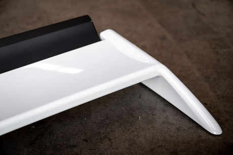 E30 Pre-Painted "EVO M3" Style Rear Trunk Spoiler-Exterior Body Parts-grip-drift-Alpine White 2-Garagistic-bmw