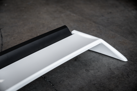 E30 Pre-Painted "EVO M3" Style Rear Trunk Spoiler-Exterior Body Parts-grip-drift-Alpine White 2-Garagistic-bmw