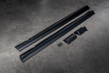E30 "IS" Side Skirts - 51711947059, 51711947060, 51711947063, 51711947064-Exterior Body Parts-grip-drift-Non-Painted-Garagistic-bmw