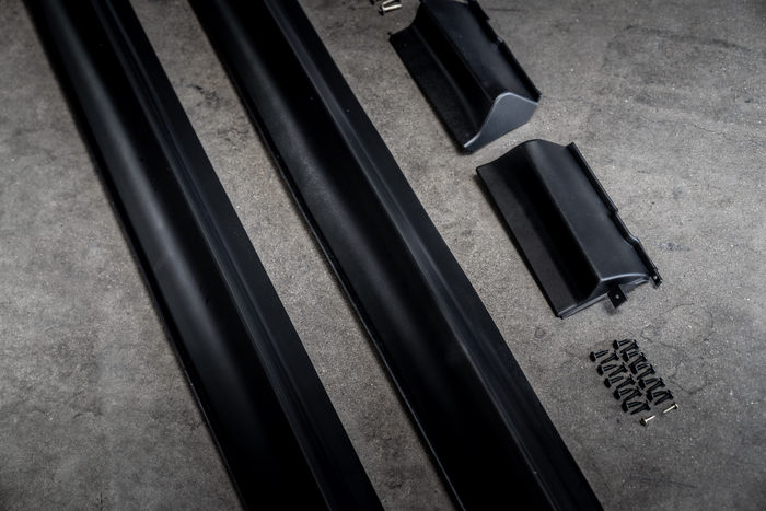 E30 "IS" Side Skirts - 51711947059, 51711947060, 51711947063, 51711947064-Exterior Body Parts-grip-drift-Non-Painted-Garagistic-bmw