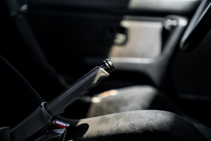 Garagistic Billet BMW Drift E-Brake Button - E30, E36, E34, E32, E31, Z1, Z3-Interior Parts-grip-drift-Raw Aluminum-Garagistic-bmw