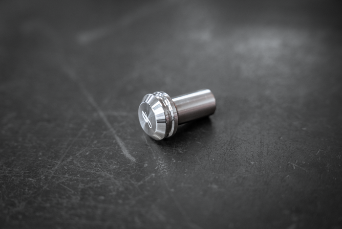 Garagistic Billet BMW Drift E-Brake Button - E30, E36, E34, E32, E31, Z1, Z3-Interior Parts-grip-drift-Raw Aluminum-Garagistic-bmw