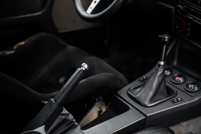 Garagistic Billet BMW Drift E-Brake Button - E30, E36, E34, E32, E31, Z1, Z3-Interior Parts-grip-drift-Raw Aluminum-Garagistic-bmw