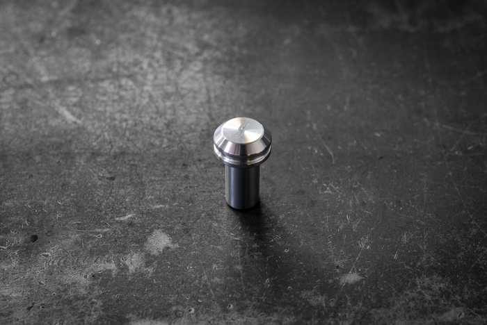 Garagistic Billet BMW Drift E-Brake Button - E30, E36, E34, E32, E31, Z1, Z3-Interior Parts-grip-drift-Raw Aluminum-Garagistic-bmw