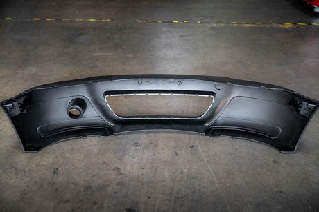 E46 M3 CSL Style Front Bumper with Carbon Fiber Splitters for E46 Non-M Sedan-Exterior Body Parts-grip-drift-Garagistic-bmw