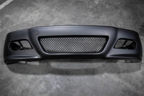 E46 M3 Style Front Bumper - Aftermarket Replacement-Exterior Body Parts-grip-drift-M3-Garagistic-bmw