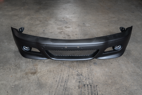 E46 M3 Style Front Bumper - Aftermarket Replacement-Exterior Body Parts-grip-drift-M3-Garagistic-bmw