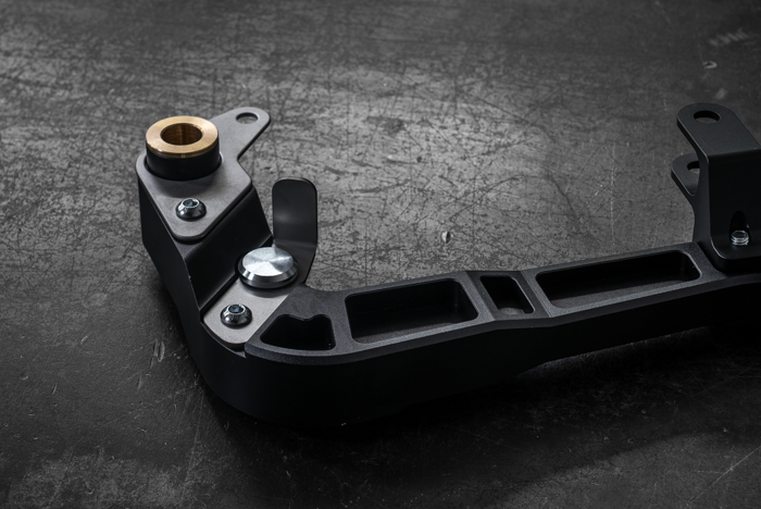 E36 Billet Clutch Pedal - 325i, M3, 328is, Z3 (35311158659)-Pedal Box Parts-grip-drift-Bare Aluminum-No-Garagistic-bmw