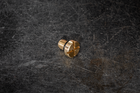 BMW Brass Radiator Bleeder Screw Upgrade - Fits E36, E46, E28, E24, E31, Z3, Z4, E8x, E9x - 17111712788-Engine Accessories-grip-drift-Garagistic-bmw