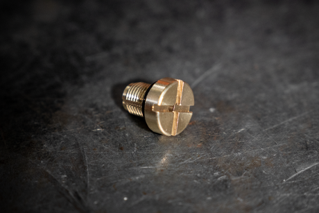 BMW Brass Radiator Bleeder Screw Upgrade - Fits E36, E46, E28, E24, E31, Z3, Z4, E8x, E9x - 17111712788-Engine Accessories-grip-drift-Garagistic-bmw