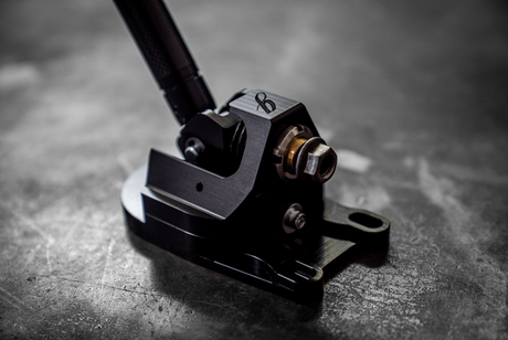 Garagistic E82/E92 Carbon Fiber "Pro" Self-Centering Chassis Short Shifter - 335i, 328i, 135, and 128i-Shifters-grip-drift-Bare-Carbon Short-Delrin Standard-Garagistic-bmw