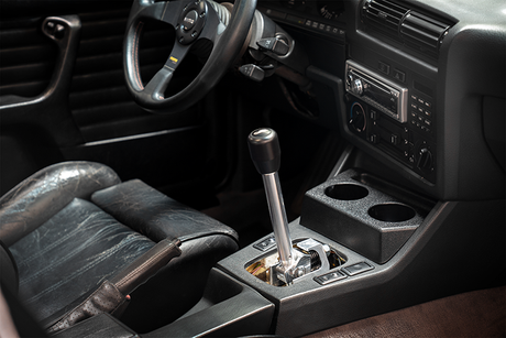 E30 "PRO" Self Centering Chassis Short Shifter-Shifters-grip-drift-Bare-Medium-Delrin Standard W/Emblem-Garagistic-bmw