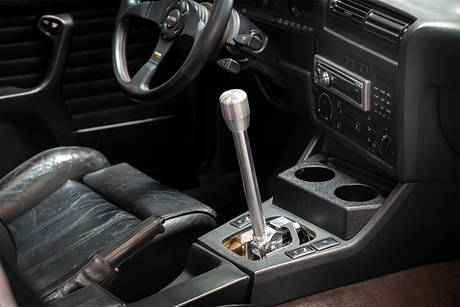 E30 "PRO" Self Centering Chassis Short Shifter-Shifters-grip-drift-Bare-Tall-Aluminum Standard-Garagistic-bmw