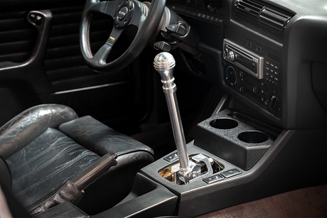 E30 "PRO" Self Centering Chassis Short Shifter-Shifters-grip-drift-Bare-Tall-Honeycomb-Garagistic-bmw