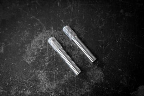 BMW Knurled Billet Door Lock Knob - E30, E36, E28, E34, E31, E23, E32 - 51211852140-Interior Parts-grip-drift-Bare-Garagistic-bmw