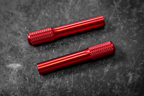 BMW Knurled Billet Door Lock Knob - E30, E36, E28, E34, E31, E23, E32 - 51211852140-Interior Parts-grip-drift-Bare-Garagistic-bmw