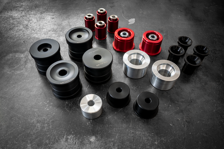 E46 M3 Complete Race Suspension Bushing Kit-Suspension Bushings-grip-drift-Delrin-No thanks-Garagistic-bmw